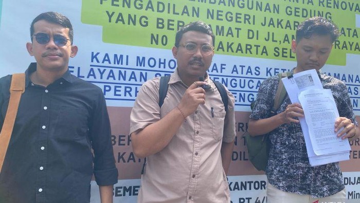 TAUD daftarkan gugatan praperadilan terkait kasus Andrie Yunus (Antara/Luthfia Miranda Putri)