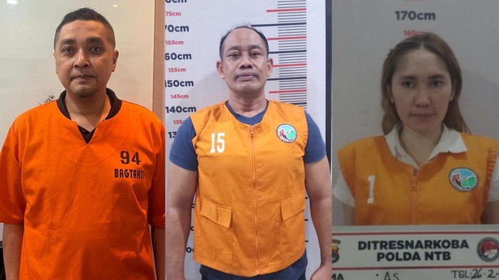Tersangka TPPU terkait kasus narkoba di Bima (dok.istimewa)