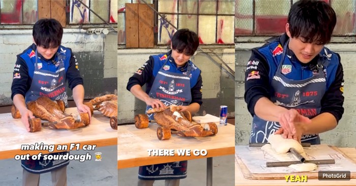 Yuki Tsunoda Ditantang Bikin Roti, Malah Jadi Mobil Balap Mini
