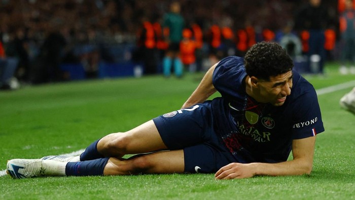 Achraf Hakimi Lewatkan Laga di Kandang Bayern Munich gegara Cedera