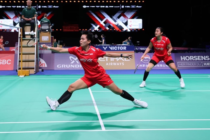 Amallia Cahaya Pratiwi/Siti Fadia Silva Ramadhanti di Uber Cup 2026