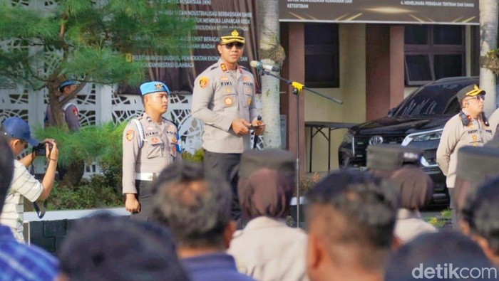 Apel pengamanan personel May Day 2026 di Karawang