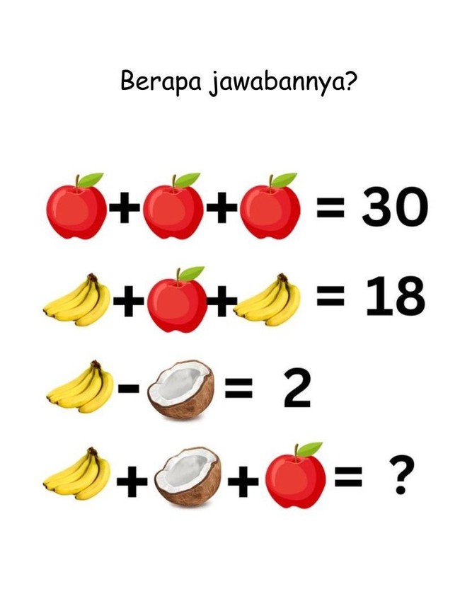 Kalau Nggak Jago Matematika Otak Bisa Berasap, Coba Selesaikan Tes Ini