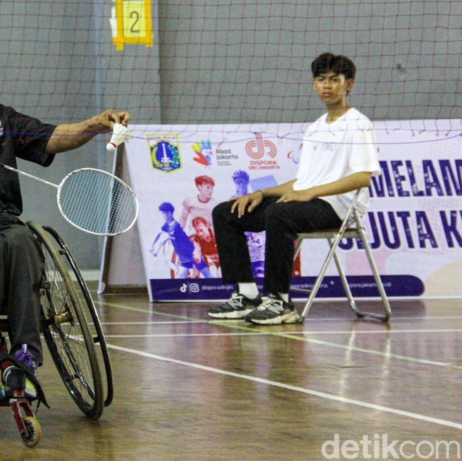 Badminton Tunadaksa DKI Jakarta Tampilkan Semangat Juang Para Atlet