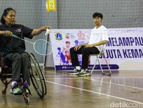 Badminton Tunadaksa DKI Jakarta Tampilkan Semangat Juang Para Atlet