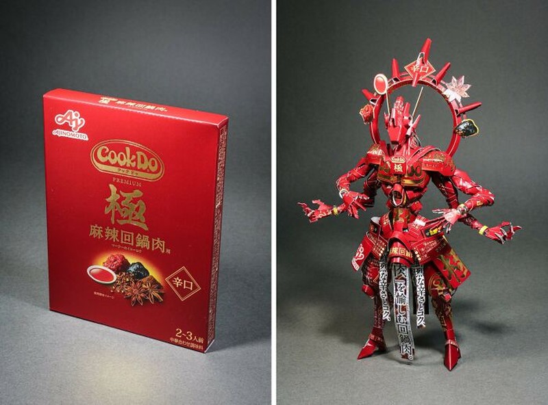 Bungkus snack bekas disulap jadi karya seni detail oleh kreator Jepang. Hasilnya unik, kreatif, dan bikin takjub!