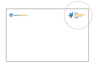 Contoh Penggunaan Logo Hari Pendidikan Nasional 2026