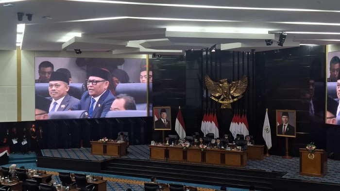 DPRD DKI Jakarta menggelar rapat paripurna. (Brigitta Belia/detikcom)