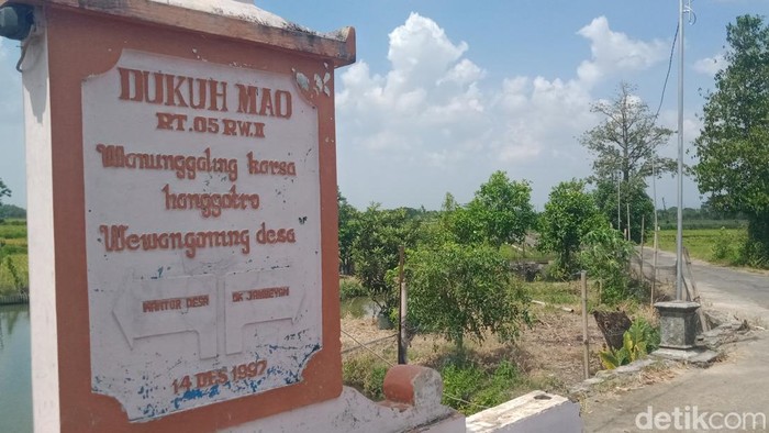 Dukuh Mao di wilayah Kabupaten Klaten, Kamis (30/4/2026).