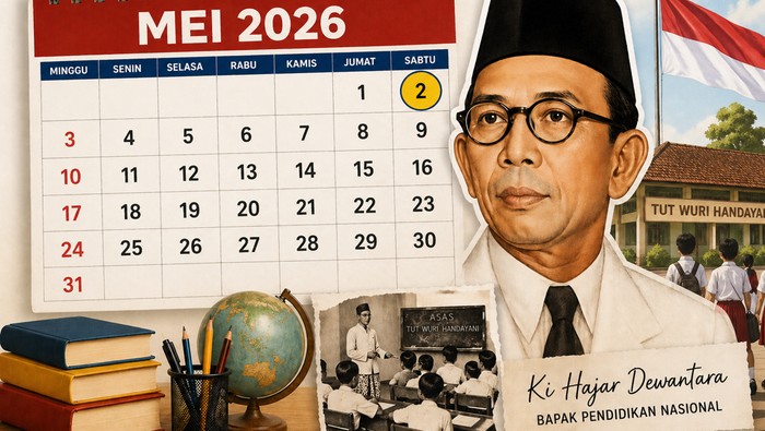 ILUSTRASI. Peringatan Hari Pendidikan Nasional.