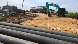 Dukung Percepatan Sekolah Rakyat, KemenPU Pasang Jembatan Bailey di Brebes