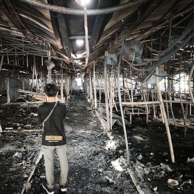 Penampakan Pasar Kanjengan Semarang Usai Terbakar Hebat