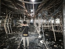 Penampakan Pasar Kanjengan Semarang Usai Terbakar Hebat