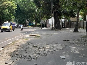 Warga Keluhkan Trotoar Hancur di Jalan Imam Bonjol Medan, Ini Kata Dinas SDABMBK