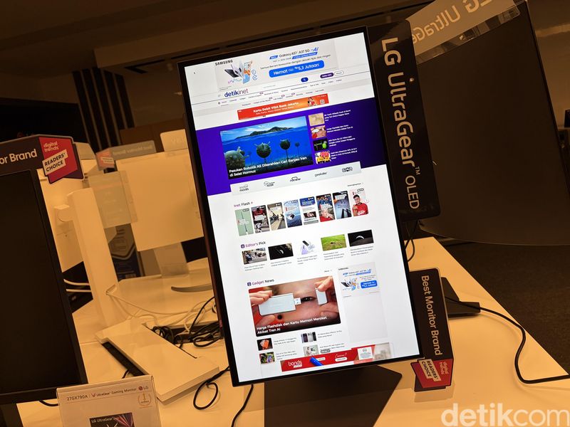 Review LG UltraGear 27GX704A-B: Monitor OLED 240Hz Murah, Visual Nendang!