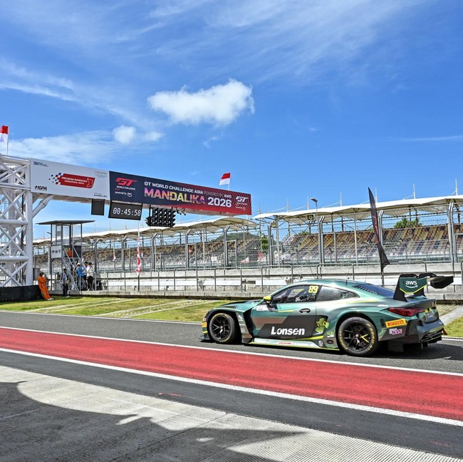 Mandalika Bersiap! Pembalap Jajal Mobil Jelang GT World Challenge Asia 2026