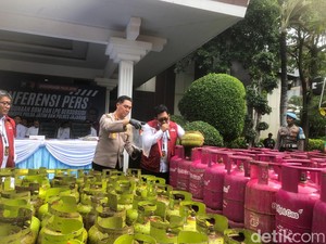Terbongkar Penyalahgunaan BBM-LPG Bersubsidi di Jatim, 79 Orang Ditangkap