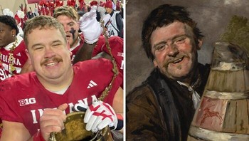 Pria dengan Guci Bir, Karya Frans Hals, 1630 Foto: Boredpanda