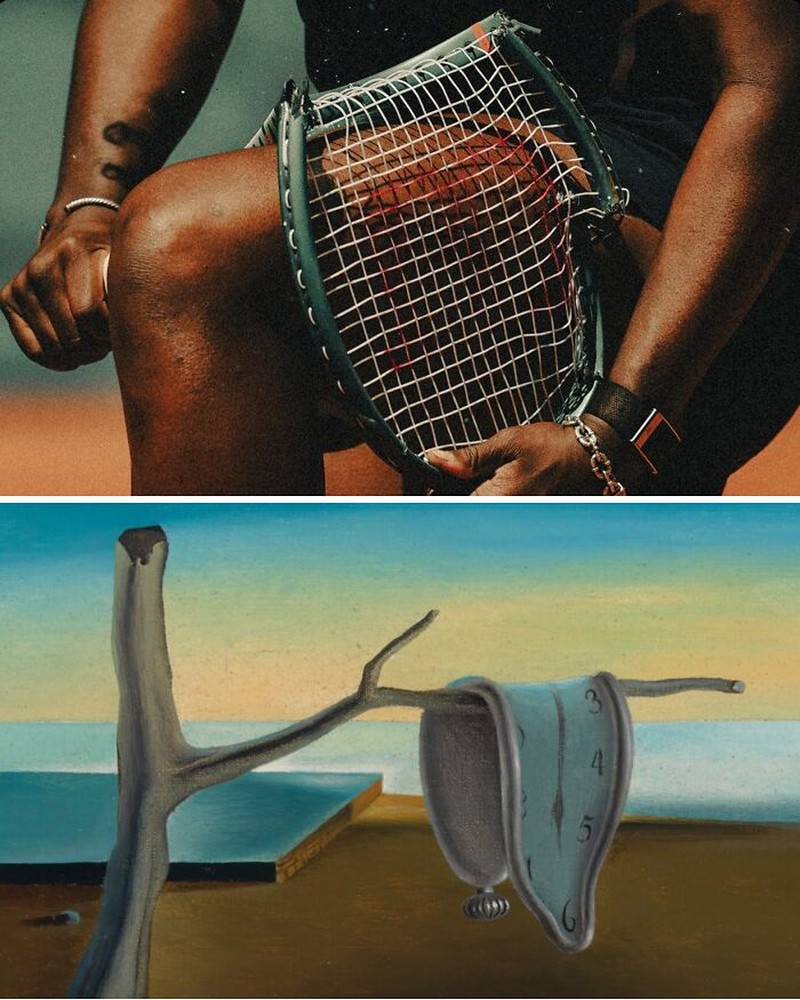 Pose Atlet Mirip Lukisan Klasik