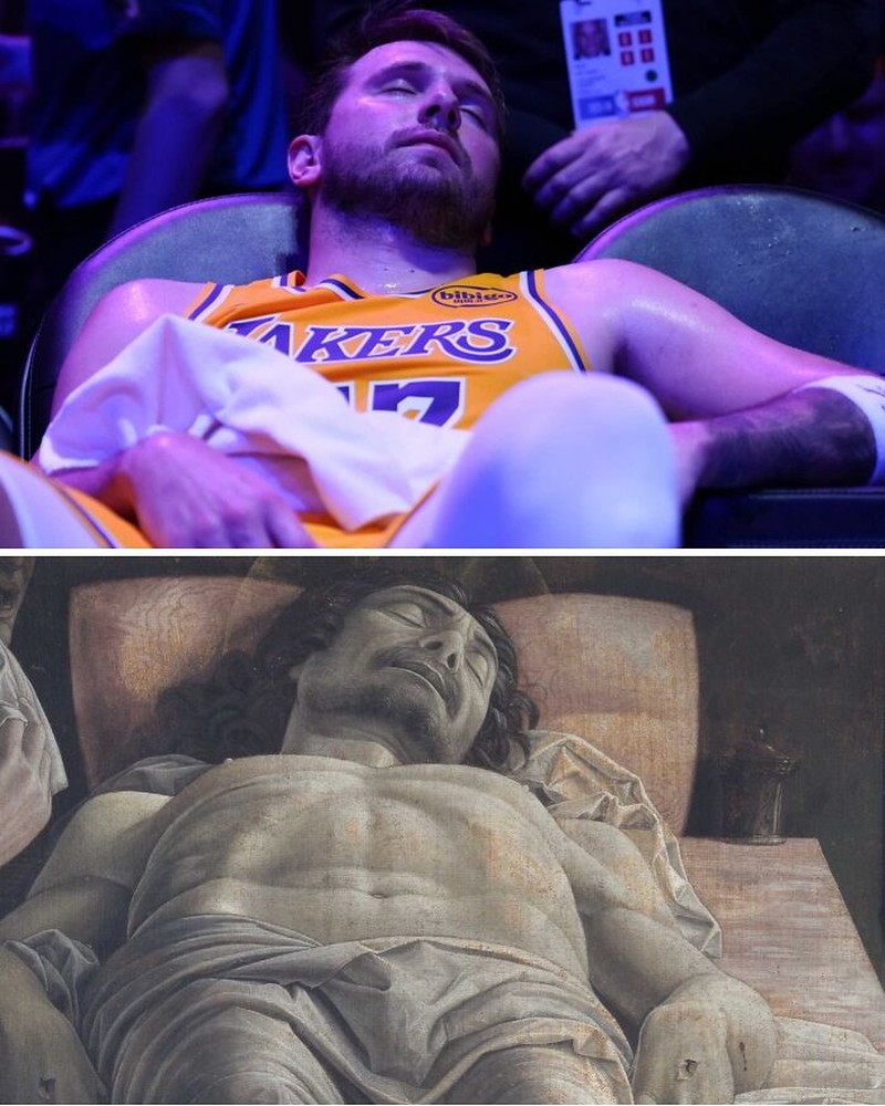 Pose atlet mirip lukisan klasik