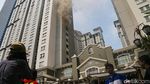 Potret Apartemen di Tanjung Duren Jakbar Kebakaran