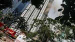 Potret Apartemen di Tanjung Duren Jakbar Kebakaran