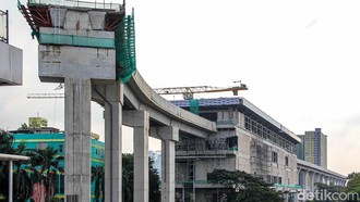 Progres Terkini LRT Jakarta Fase 1B, Konstruksi Terus Dipercepat