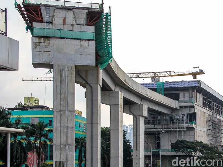 Progres Terkini LRT Jakarta Fase 1B, Konstruksi Terus Dipercepat