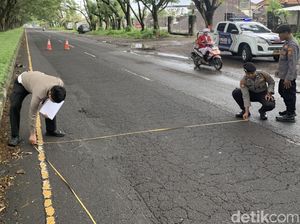 Tabrakan Maut di Bypass IB Mantra Kusamba, Satu Tewas di TKP