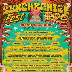 Synchronize Fest 2026 Rilis Line Up Fase Pertama