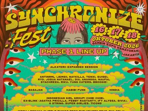 Synchronize Fest 2026 Rilis Line Up Fase Pertama