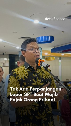 Video: Tak Ada Perpanjangan Lapor SPT Buat Wajib Pajak Orang Pribadi