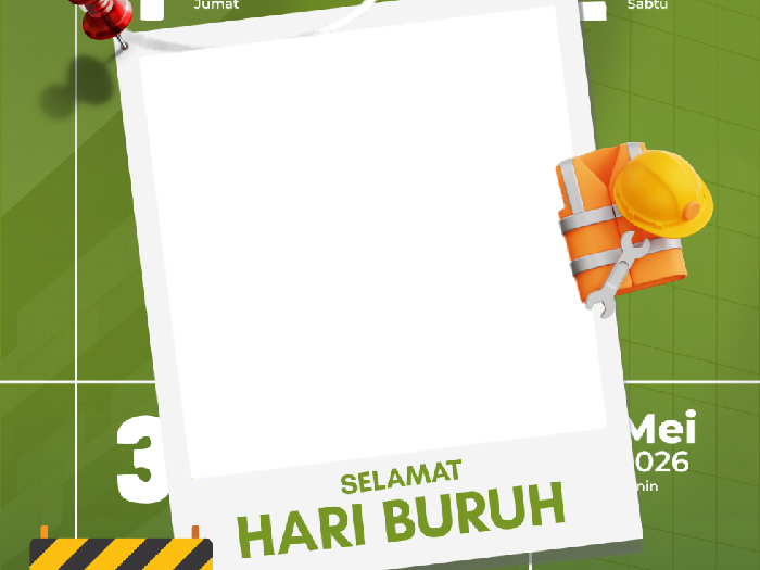 Link twibbon Hari Buruh 2026 gratis.  