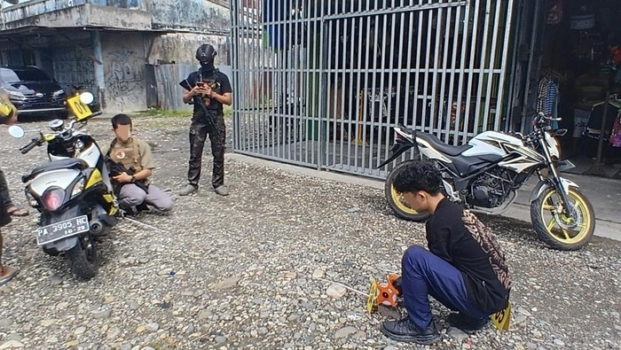 Seorang pedagang di Yahukimo, selamat dari percobaan penembakan oleh dua orang tidak dikenal.