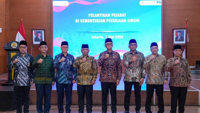 7 Pejabat Eselon I Kementerian PU Dilantik
