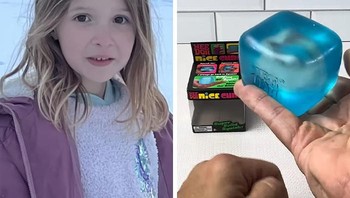 NeeDoh cube challenge menjadi tren lain di media sosial termasuk TikTok dan YouTube. Di sini pengguna bereksperimen dengan mainan ini dengan memaparkannya pada suhu ekstrem. Salah satu kasus paling serius terjadi pada Oktober 2025, ketika Scarlett Selby berusia tujuh tahun mengalami koma, yang diinduksi secara medis setelah mainan tersebut meledak dan menutupi wajah serta dadanya dengan gel yang terbakar. Untuk kasus terbaru pada April 2026 iala seorang gadis berusia 10 tahun di Cleveland menderita luka bakar tingkat dua di tangan dan jarinya setelah mencoba tantangan yang sama. Foto: Bored Panda
