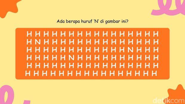 Ada Huruf Tersembunyi di Gambar Ini, Hanya Sedikit yang Bisa Menemukan Semuanya Ada Huruf Tersembunyi di Gambar Ini, Hanya Sedikit yang Bisa Menemukan Semuanya