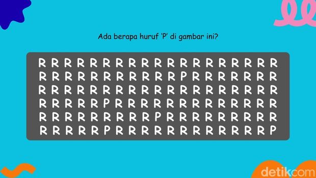 Ada Huruf Tersembunyi di Gambar Ini, Hanya Sedikit yang Bisa Menemukan Semuanya