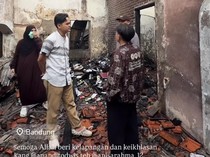 Penampakan Rumah Anisa Rahma Usai Kebakaran, 3.500 Al-Quran Ditemukan Utuh
