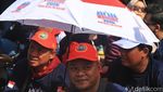 Buruh Tumpah Ruah di Monas, Soroti Upah Murah hingga Ancaman PHK