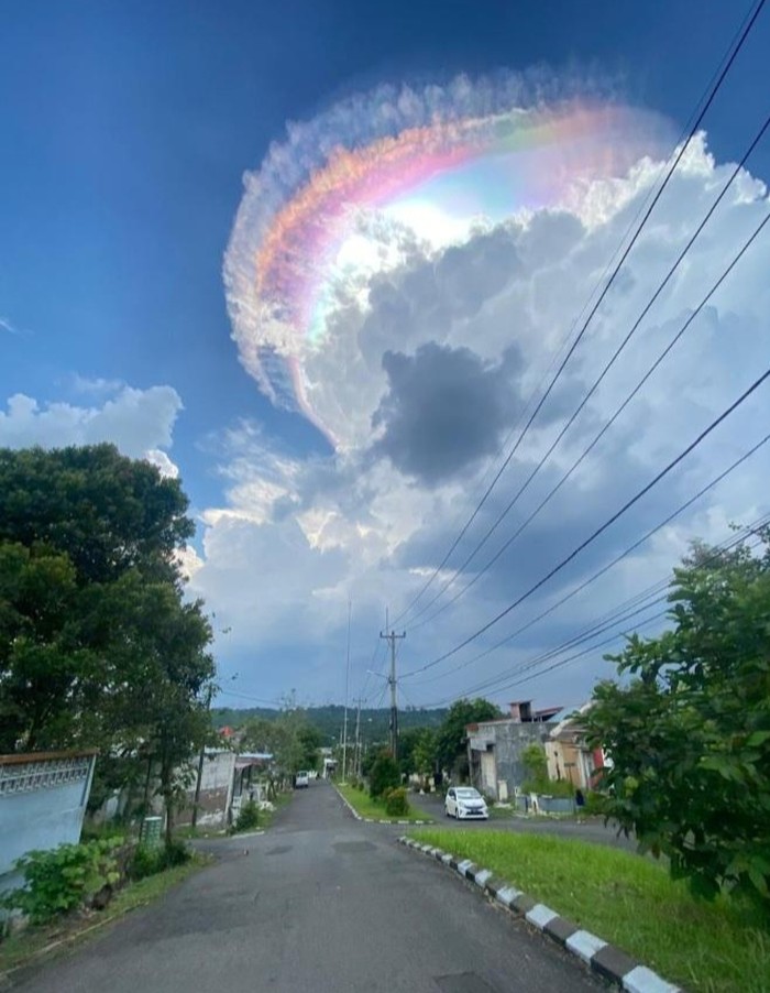 Fenomena alam di langit Jonggol Bogor