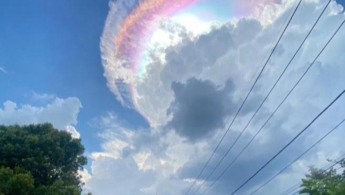 Fenomena alam di langit Jonggol Bogor