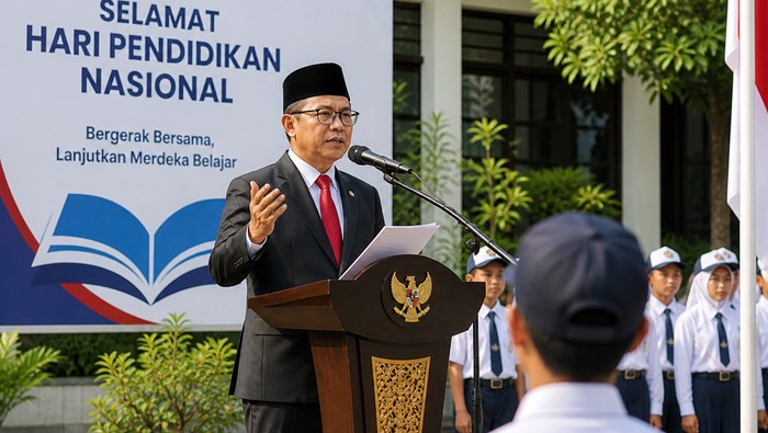 Ilustrasi Sambutan Hari Pendidikan Nasional