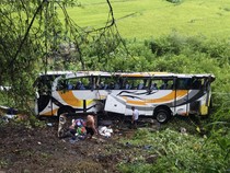Penyebab Bus Rombongan Anak Sekolah Masuk Jurang di Toba Hingga 50 Orang Luka