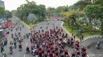 Massa Buruh Mulai Bergerak Menuju Kantor Gubernur Jatim