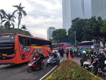 Video: Ada Perayaan May Day, Ini Info Rekayasa Lalu Lintas Sekitar Monas