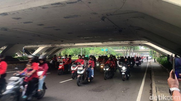 May Day 2026 di Jakarta. (Mulia/detikcom)