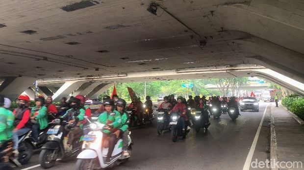 May Day 2026 di Jakarta. (Mulia/detikcom)