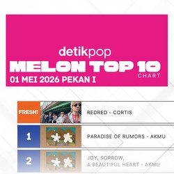 REDRED Cortis Debut di Melon Top 100