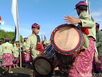 Musik Gendang Beleq Iringi Para Pelari Rinjani 100, Genjot Kunjungan Wisatawan